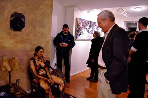 Alexa Meade Painted Woman Art Installation Reality