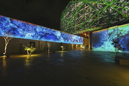 Video Animated Lighting Design Illuminated Facade Technology