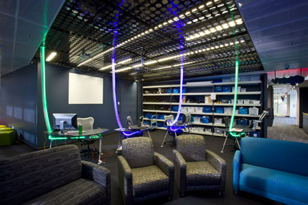 Google Sydney Interior Design Blue