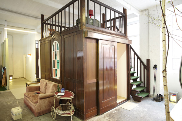 Hotel Huettenplast Interior Camping Experience