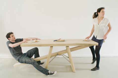 Seesaw Dining Table Lopsided