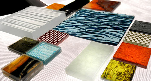 Translucent Glass Surface Panels for Backlighting