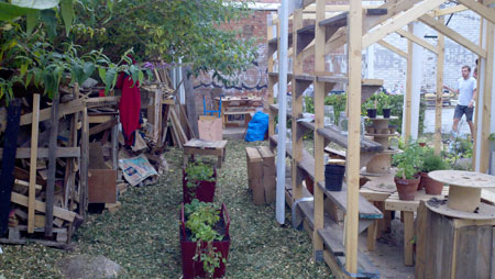 Inside the Urban Physics Garden in London
