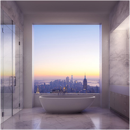 432 Park Avenue Skyline Views from Interior