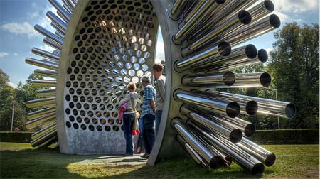 Acoustic Wind Pavilion Auditory Sounds