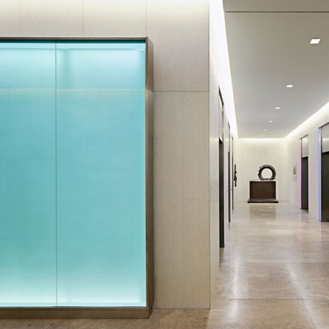 backlit glass panels frosted walls illuminated led feature elevator resin street recycled 1828 gpidesign columns portfolio washington masdar restaurant corner