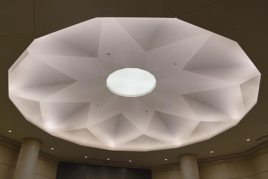 Backlit Rotunda Ceiling