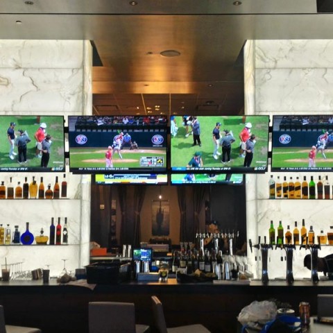 Backlit Onyx Columns