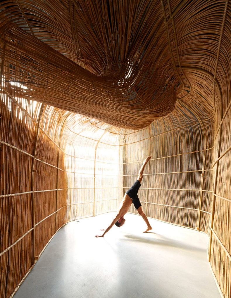 Thursday Salute to Originals Rattan Yoga Sanctuary GPI Design